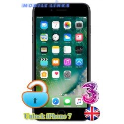 iPhone 7 Unlocking - 3 Network UK
